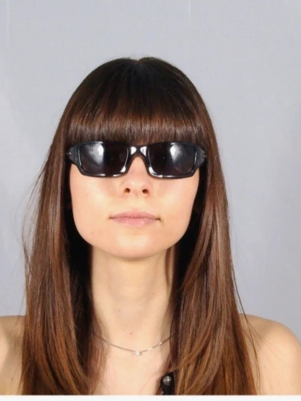 Oakley Women's Sunglasses - Black Frame with Purple Lenses